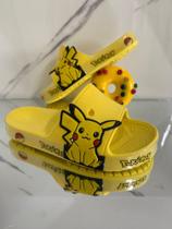 chinelo pokemon slide nuvem infantil unissex personagem e brinquedo pokémon ortopédico