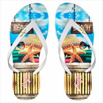 Chinelo Praia Feminino Estrela-do-Mar Magicc Bolsas