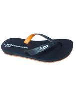 Chinelo Qix AD Flip Deck Preto/Laranja