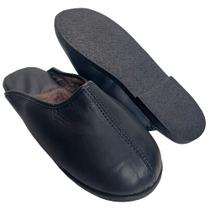 Chinelo Quentinho Forrado com Pele couro legítimo com pele sintética macia aconchegante Chinelo Quentinho Forrado com Pele couro legítimo com pele sintética macia aconchegante