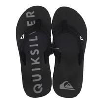 Chinelo Quiksilver Layback New Preto