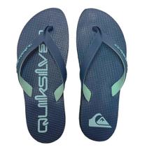 Chinelo Quiksilver Layback Rubber Ocean Marinho