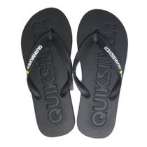 Chinelo Quiksilver Molokai Debossed Preto