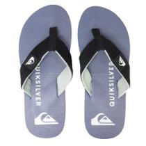 Chinelo Quiksilver Molokai Layback Preto e Azul