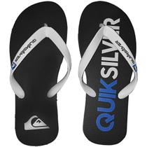 Chinelo Quiksilver Molokai Omni Surf Preto Chinelo Quiksilver Molokai Omni Surf Preto