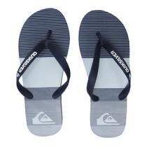 Chinelo Quiksilver Molokai Tijuana Azul e Cinza