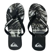 Chinelo Quiksilver Molokai Tropics Preto