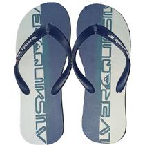 Chinelo Quiksilver Molokai Wordblock Marinho Chinelo Quiksilver Molokai Wordblock Marinho