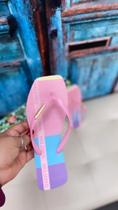 Chinelo Rafitthy Multicor Rosa