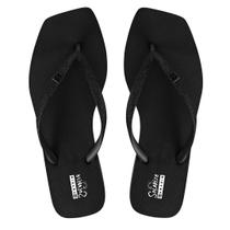 Chinelo Ramarim Bico Quadrado Glitter 221233