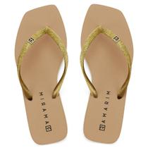 Chinelo Ramarim Bico Quadrado Glitter 221233