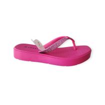 Chinelo ramarim em pvc magenta/pink