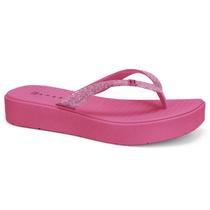 Chinelo ramarim feminino flatform com brilhos 24-8102 Chinelo ramarim feminino flatform com brilhos 24-8102