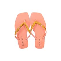 Chinelo Ramarim Feminino Moda Praia Dedo Gliter Verao Macio