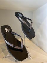 Chinelo Ramarim Solarize com glitter cor Preto Ref.: 241244 Chinelo Ramarim Solarize com glitter cor Preto Ref.: 241244