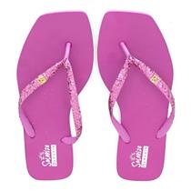 Chinelo Ramarim Solarize Glitter Quadrado Feminino Chinelo Ramarim Solarize Glitter Quadrado Feminino