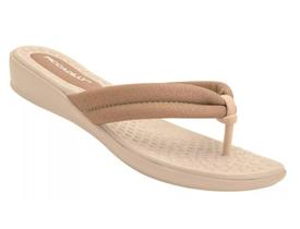 Chinelo Rasteira De Dedo Feminino Wide Fit Conforto Piccadilly 500324