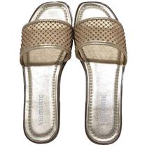 Chinelo Rasteira Feminino Conforto Elegância Via Marte