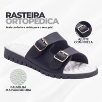 Chinelo Rasteira Feminino Papete Plataforma Macia Confortável