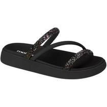 Chinelo Rasteira Moleca Feminina 5469.121 Preto Turim