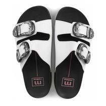 Chinelo Rasteira Slide Fivelas Napa Sardenha Neo Moleca 5436.402