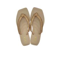 Chinelo Rasteirinha Confortável Feminina Brilho Lola Cor:BegeTamanho:37/38 Chinelo Rasteirinha Confortável Feminina Brilho Lola Cor:BegeTamanho:37/38