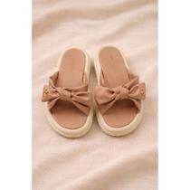 Chinelo Rasteirinha Feminina Laço Elegante Conforto Dia a Dia Casual Chinelo Rasteirinha Feminina Laço Elegante Conforto Dia a Dia Casual