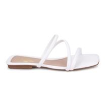 Chinelo Rasteirinha Tiras Delicada Cofortável Flat Leve Moderna Versátil Dia a Dia