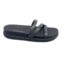 Chinelo Rasteirinha Tiras Glitter Santa Bella Chinelo Rasteirinha Tiras Glitter Santa Bella