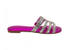 Chinelo Rasteiro Vizzano Feminino com Strass 6235.1685