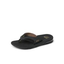 Chinelo REEF Fanning com Abridor de Garrafas Preto e Marrom 7