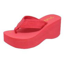 Chinelo Reef Feminino Liv Vermelho
