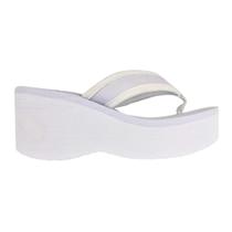 Chinelo Reef Liv Plataforma Branco