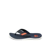 Chinelo REEF Santa Ana masculino Arch Support azul/branco/laranja