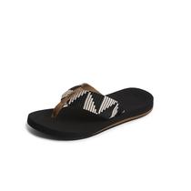 Chinelo REEF Spring Woven Feminino para Praia Cor Pebble Chinelo REEF Spring Woven Feminino para Praia Cor Pebble