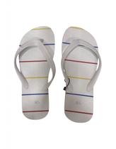 CHINELO RESERVA BORRACHA RSV LISTRA BRANCO cor:brancotamanho:40