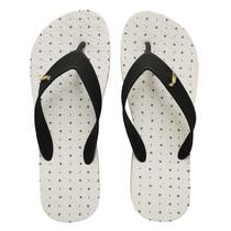 Chinelo Reserva Go Sandália Masculino Branco Preto Trancoso RSV Pattern