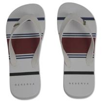 Chinelo Reserva Listra Praiana - Branco Chinelo Reserva Listra Praiana - Branco