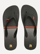 Chinelo Reserva Listra Summer - Preto/Vermelho