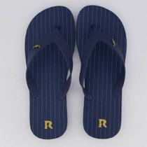 Chinelo Reserva Listras Marinho
