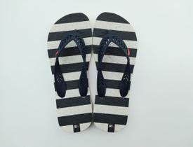 Chinelo Reserva Multicores Listras Masculino Adulto 37/44