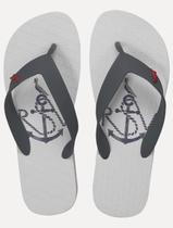 Chinelo Reserva Navy Anchor Branco