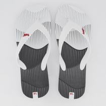 Chinelo Reserva Ondas Branco e Preto Chinelo Reserva Ondas Branco e Preto