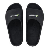 Chinelo Rider Casual Drip Slide Masculino Preto Branco