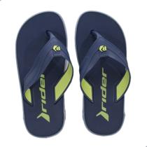 Chinelo Rider Masculino Rw Plus Azul e Verde