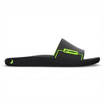 Chinelo Rider Pump II Slide Masculino - Preto verde Chinelo Rider Pump II Slide Masculino - Preto verde
