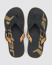 Chinelo Rider RW Dedo AD - Preto/Caramelo