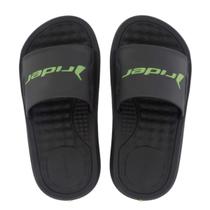 Chinelo Rider Slide Slep Masculino Preto Verde