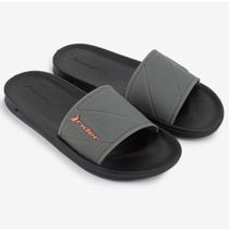 Chinelo Rider Slide Street Masculino - Preto e Cinza