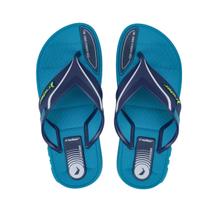 Chinelo Rider Sprint De Dedo Infantil Menino Azul Branco